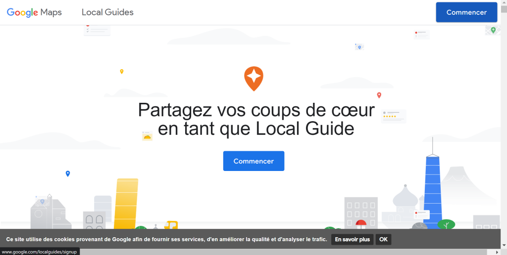 Devenir local guide de Google maps