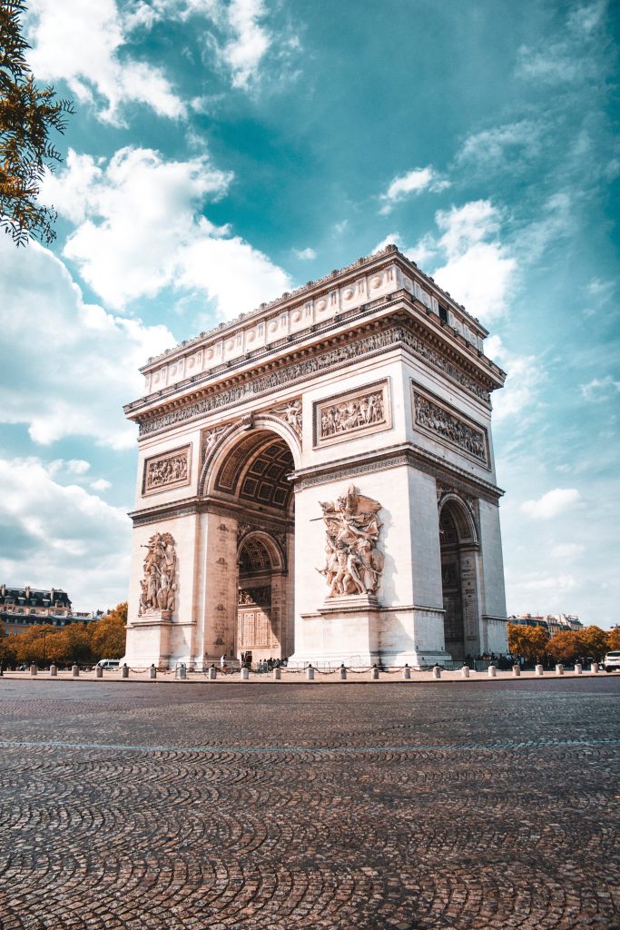 Arc de Triomphe, place de l'Étoile, Paris, France